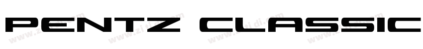 Pentz Classic字体转换